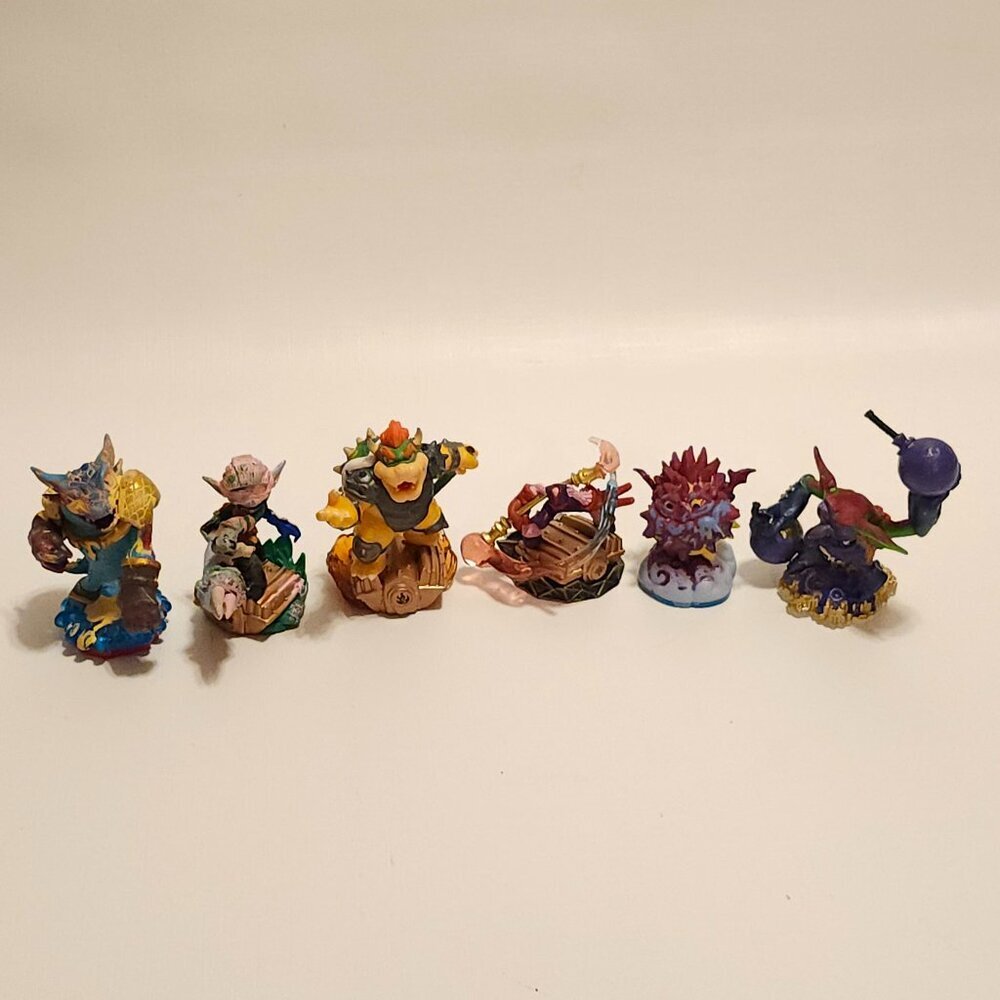 SKYLANDERS Figure lot of 6 Characters